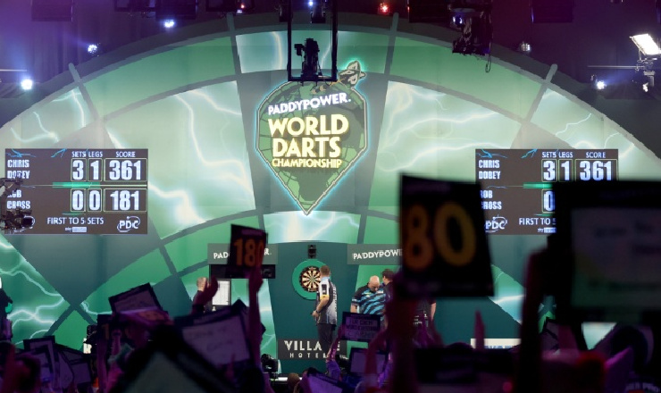 Paddy Power Extends Sponsorship Of PDC World Darts Championship To 2031