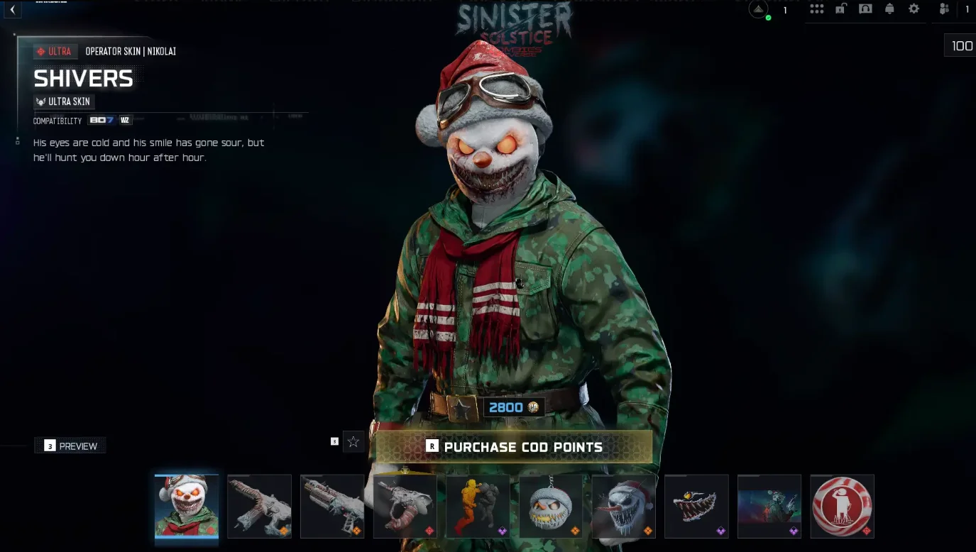 Black Ops 7 Christmas Bundle Creates a Goofy Skin Debate