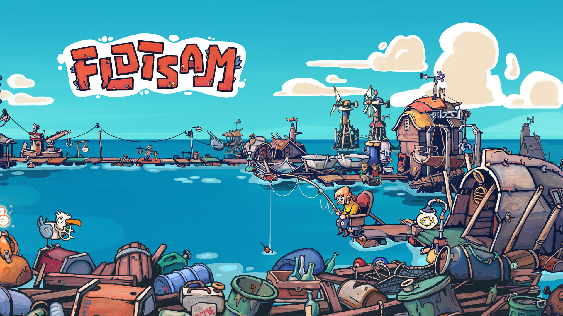Flotsam Review: A Surprise Spin on the Usual Town Builder
