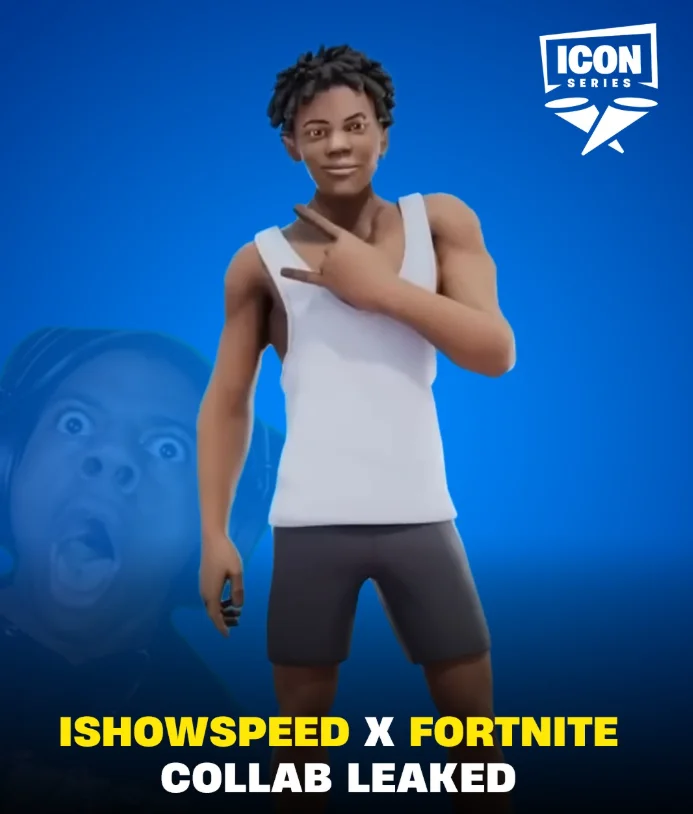 iShowSpeed Poised for Fortnite Icon Series Reveal on Christmas Eve