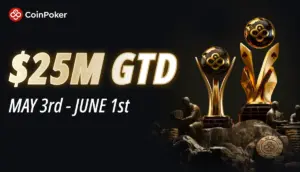 CoinPoker World Poker Masters Tournament Schedule Unveiled – featuring Sunday CoinMillion & Trophy Events