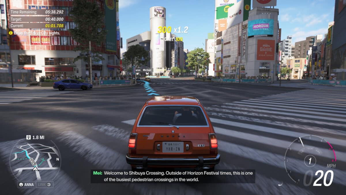 Shibuya Crossing in FH6