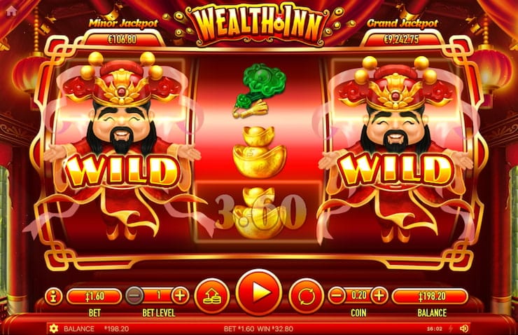 Wealth Inn Free Slot Wild Symbol