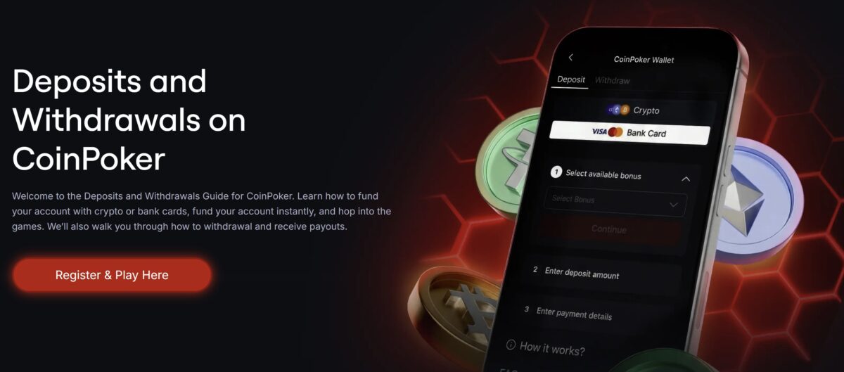 Coinpoker payment info