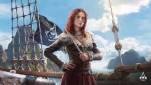 An image of Anne Bonny from Black Flag Resynced
