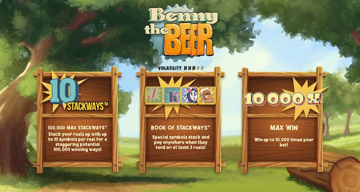 Bonus Features in the Benny the Beer slot machine
