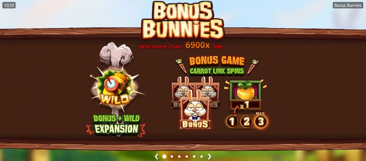 Bonus Features in the Bonus Bunnies online slot