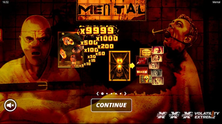 Bonus highlights in the Mental online slot