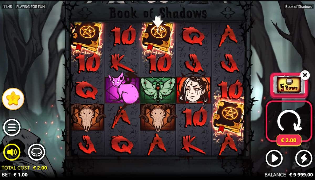 Book of Shadows Slot by Nolimit City