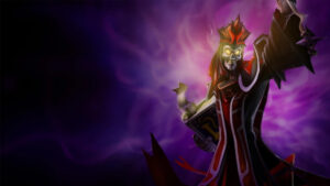 Classic Karthus splash art from League of Legends.