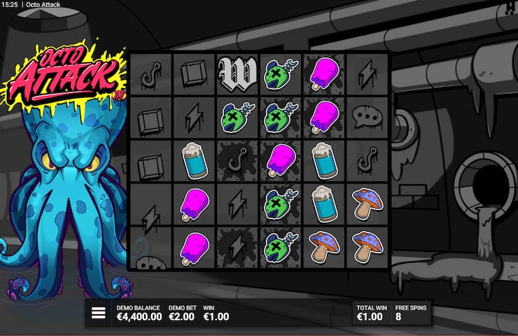 Octo Attack Slot by Hacksaw Gaming