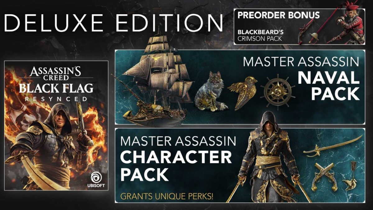 assassins creed black flag resynced deluxe edition