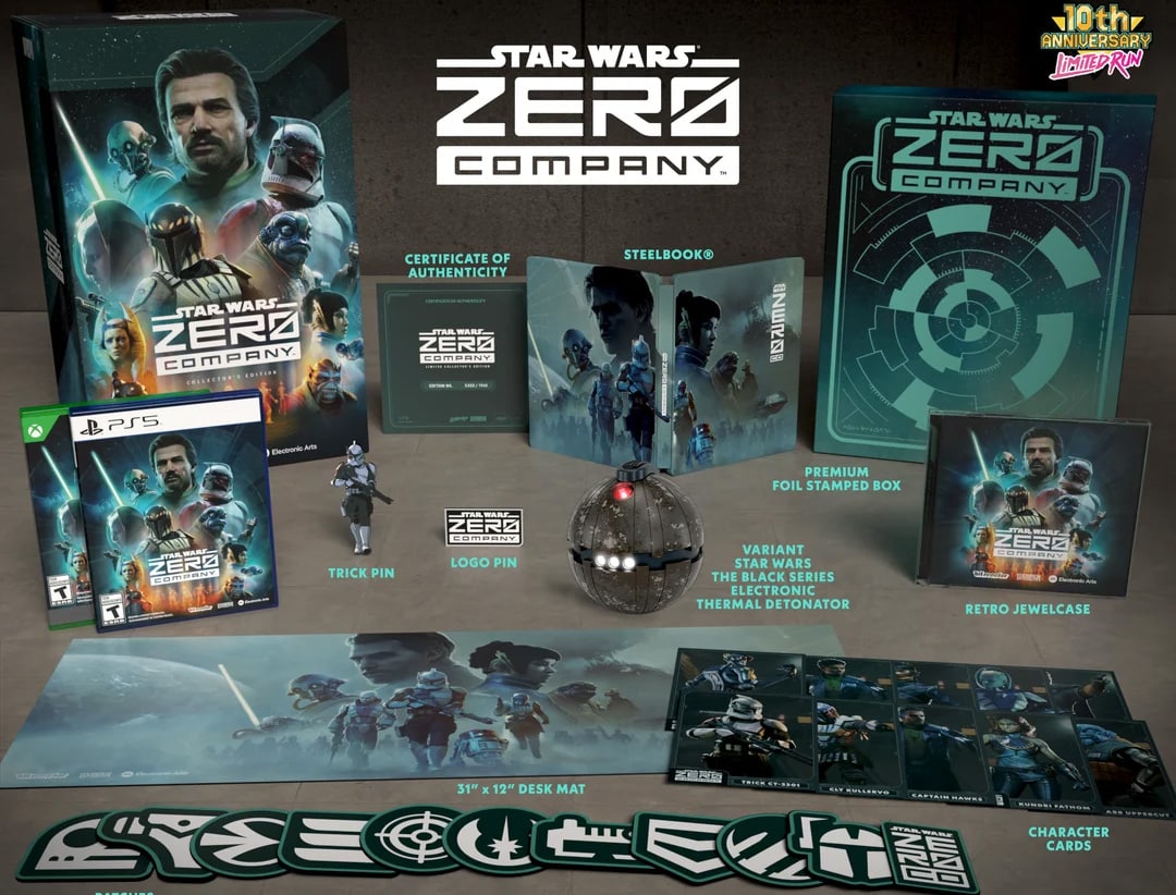 Start saving – Star Wars Zero Company gets a $300 Collector’s Edition with an electronic thermal detonator