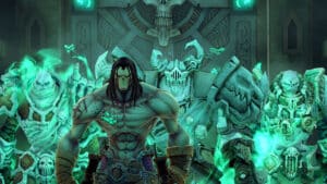 Darksiders 2 character and undead army