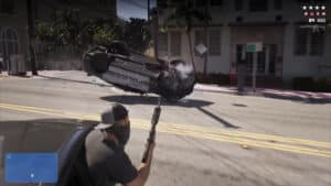 GTA 6 police chase