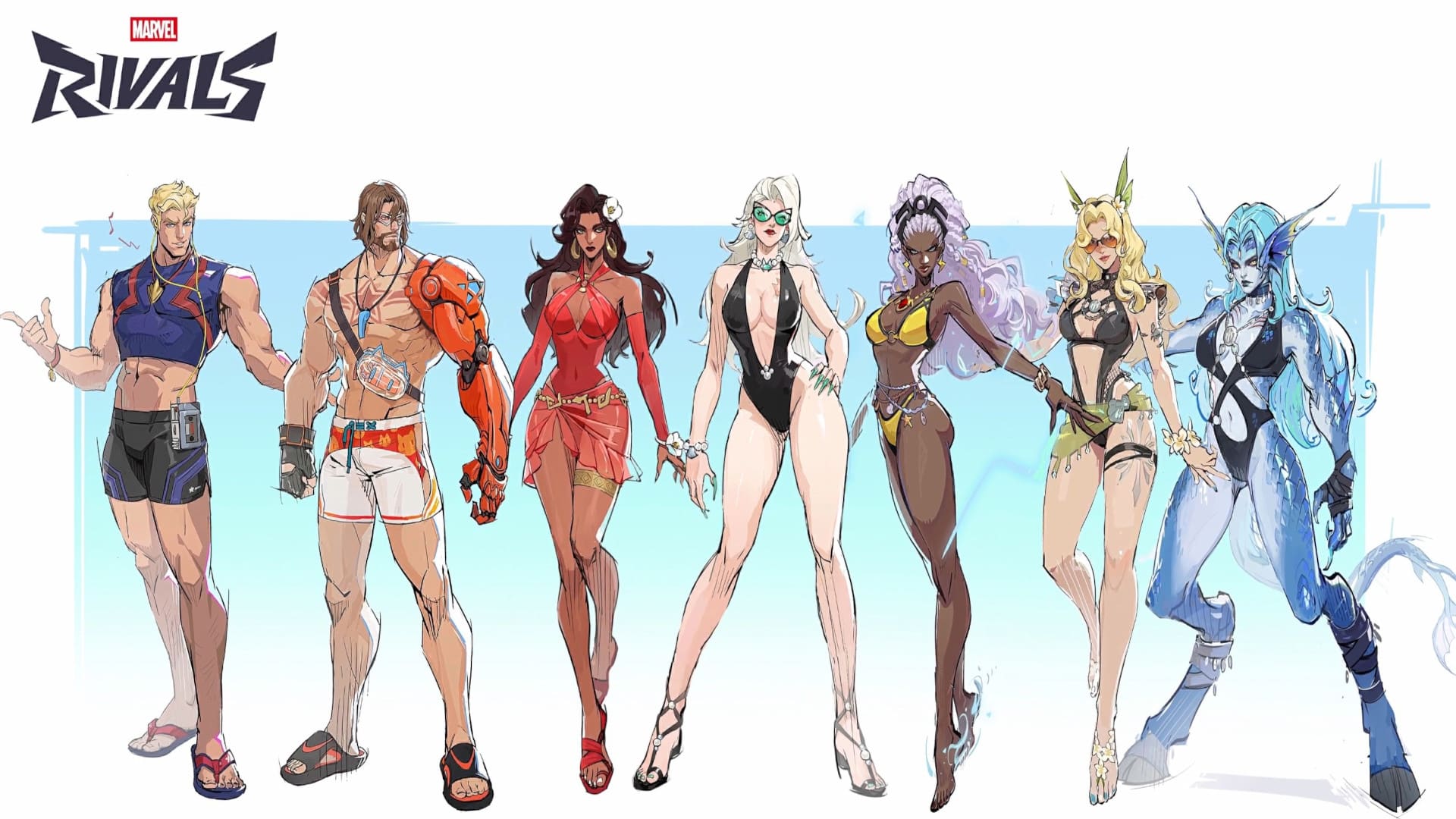 Marvel Rivals Swimsuit Skins Revealed for Summer Festival Vol. 2