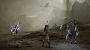 Party combat footage from Nodusfall