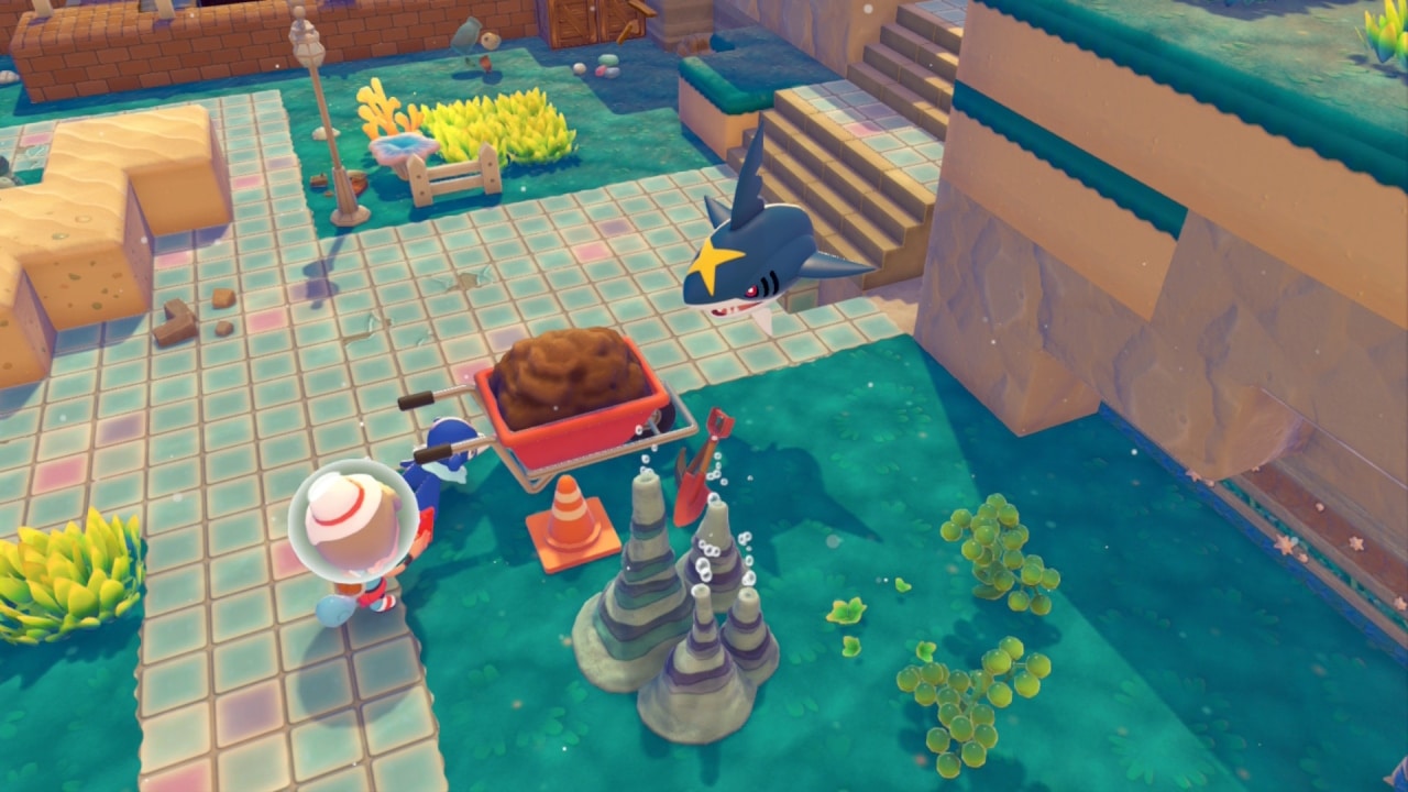 Pokémon Pokopia: Bubbly Basin DLC review – The sea is your Cloyster