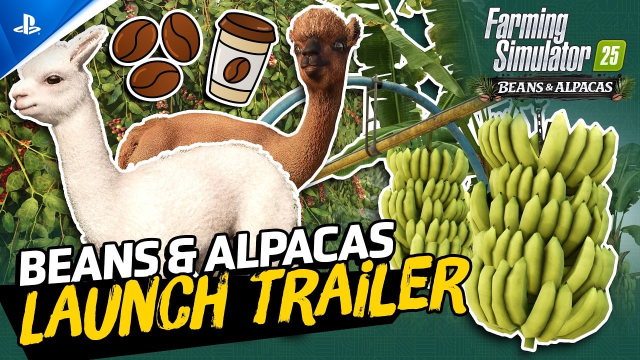 Farming Simulator 25 gets major Beans & Alpacas expansion