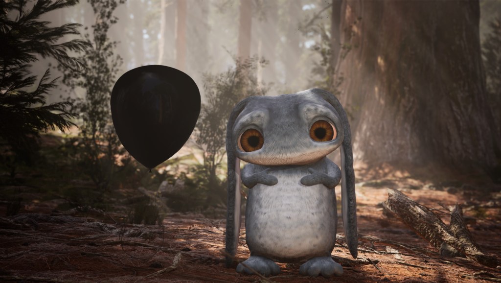 Cute animated creature from Never Alone with huge eyes. Created in Unreal Engine.