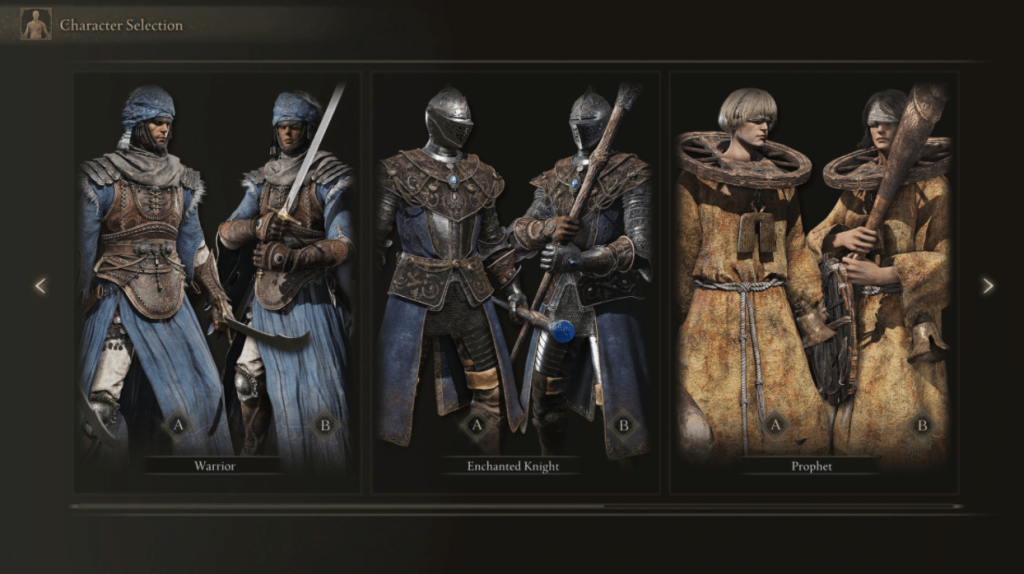 elden ring character classes