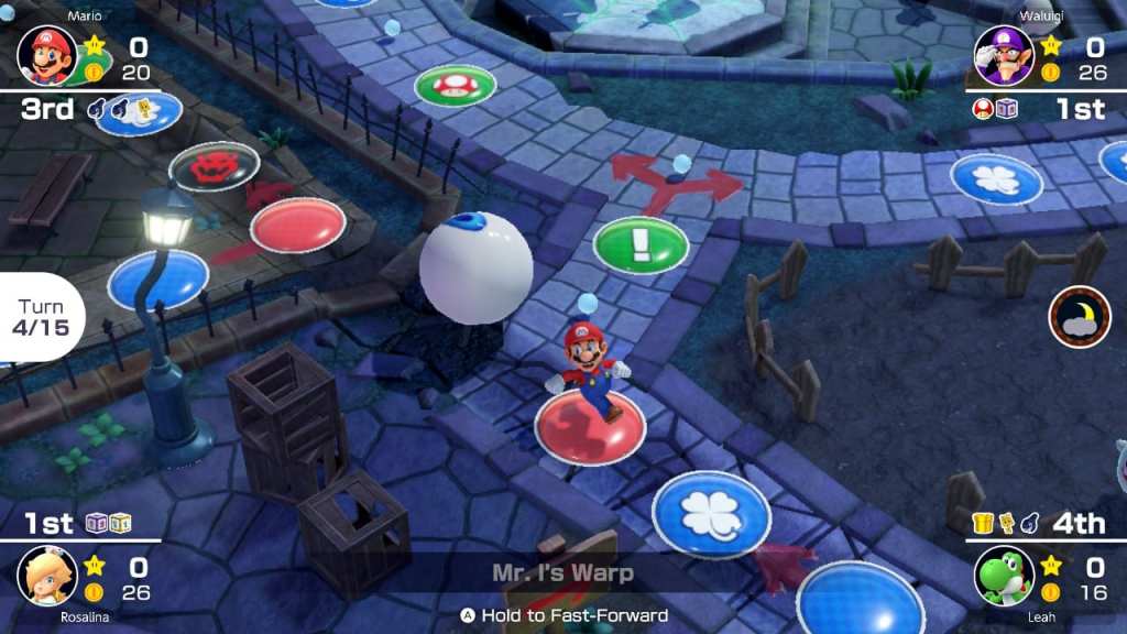 mario party ghost minigame