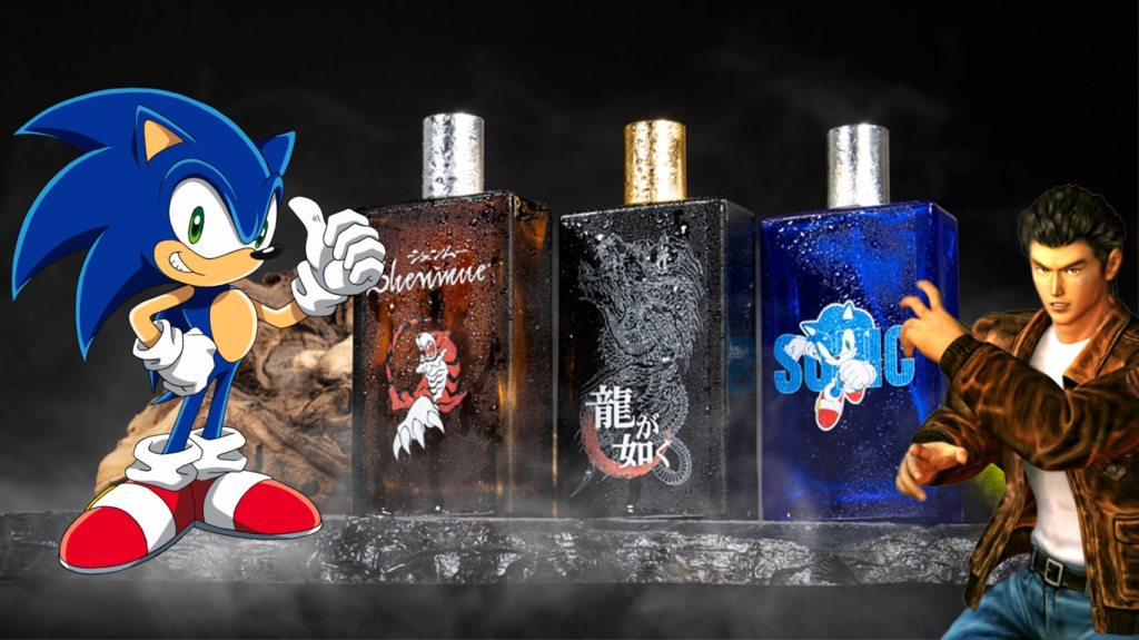 sega colognes sonic yakuza shenmue