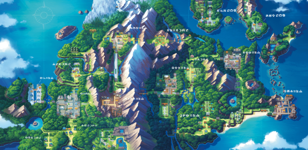 Pokémon Legends: Arceus is an open-world game set in old Sinnoh