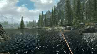 skyrim anniversary edition fishing