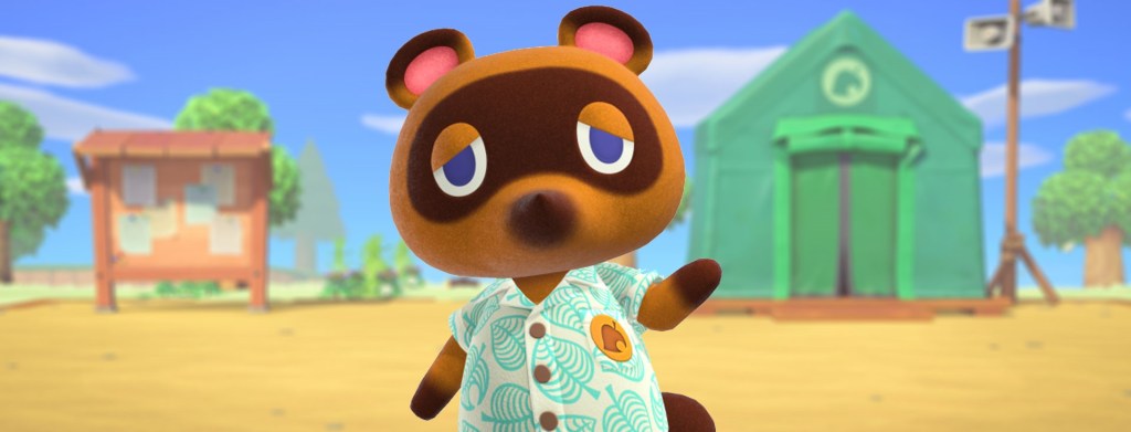 Tom Nook, who is not the real villain of Animal Crossing.