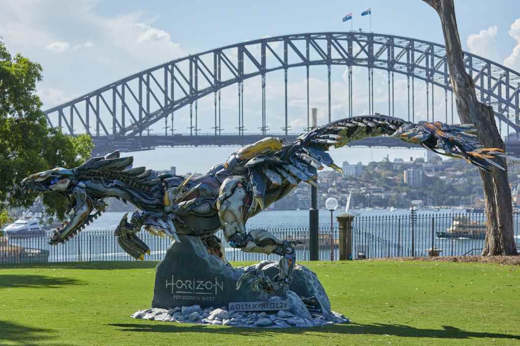 horizon forbidden west sony clawstrider sydney