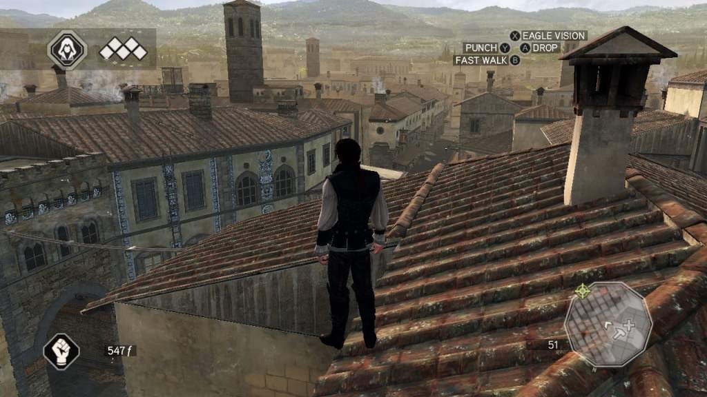 Assassin's Creed II - PC controls, The PC controls are the …