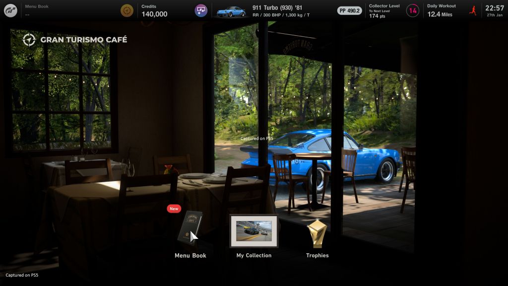Gran Turismo 7 Cafe screenshot