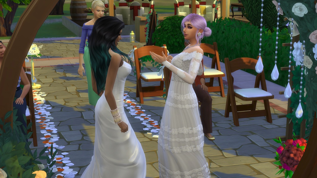 The Sims 4 My Wedding Stories adds a great personal touch