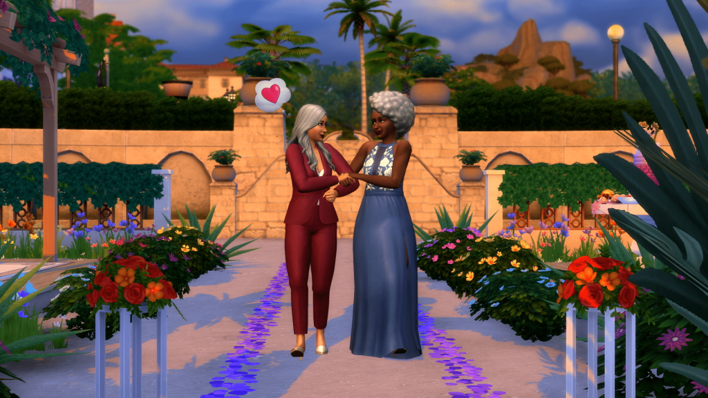 sims wedding stories