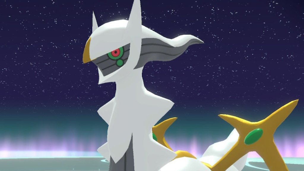 arceus pokemon brilliant diamond shining pearl