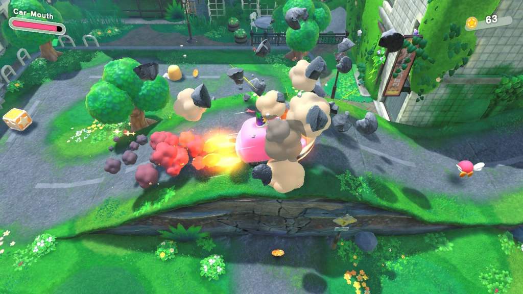 Kirby and the Forgotten Land goes down smooth like a Kirby game
