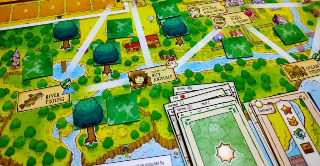 The designer talks about how the board game version of the heartwarming farming slow life experience game 'Stardew Valley' was created - GIGAZINE