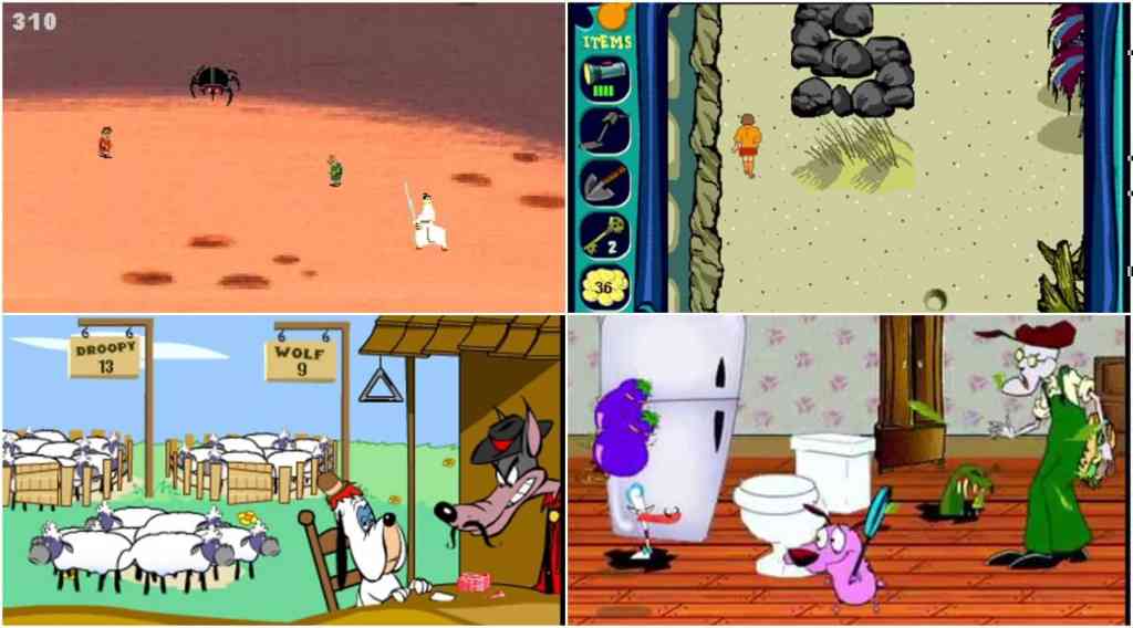 Cartoon Network's old online games 