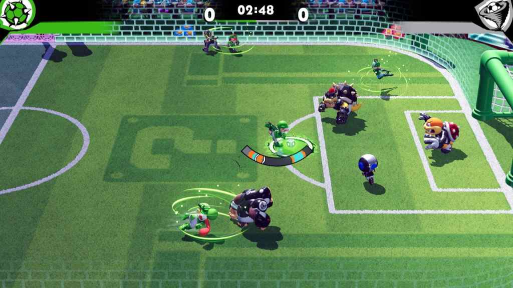 mario strikers battle league