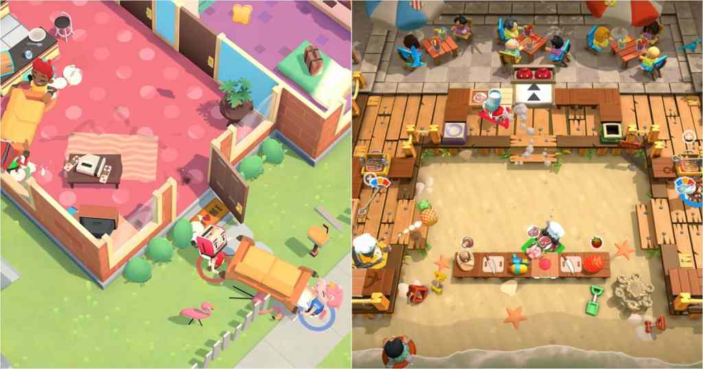 best co-op two player games on nintendo switch