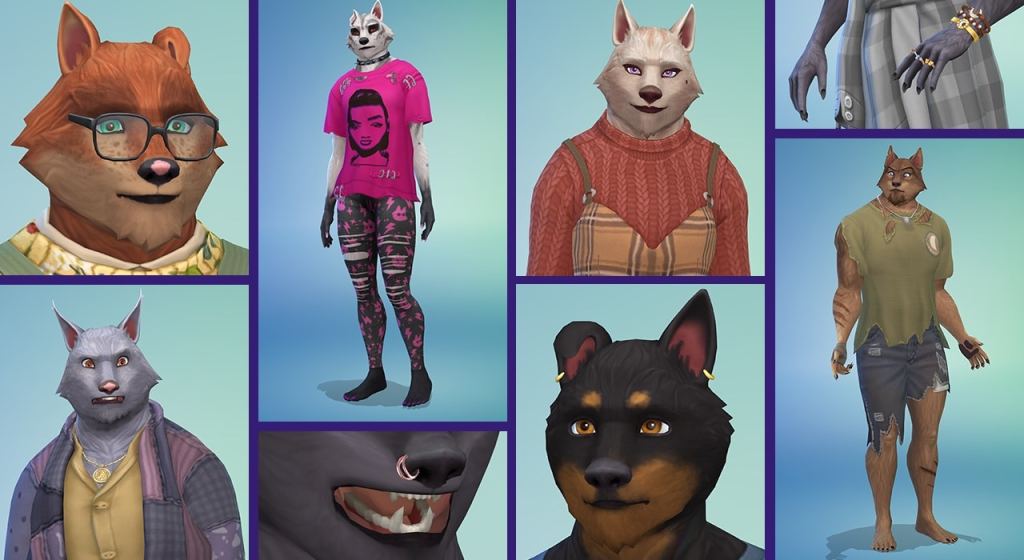 create a sim werewolves