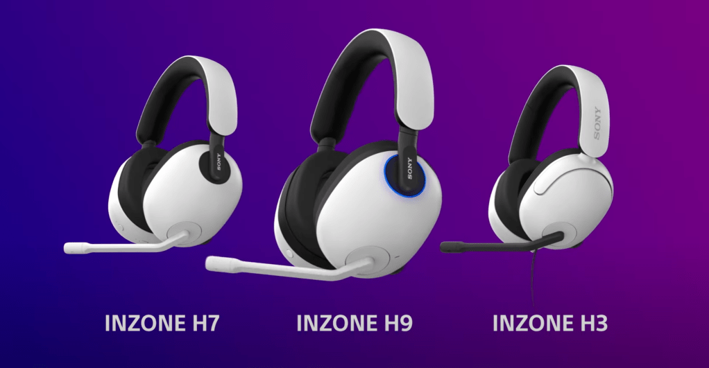 Inzone Headsets - H9, H7, H3