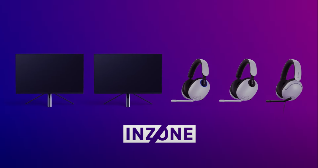 Inzone Monitors and Headsets for PC and PS5