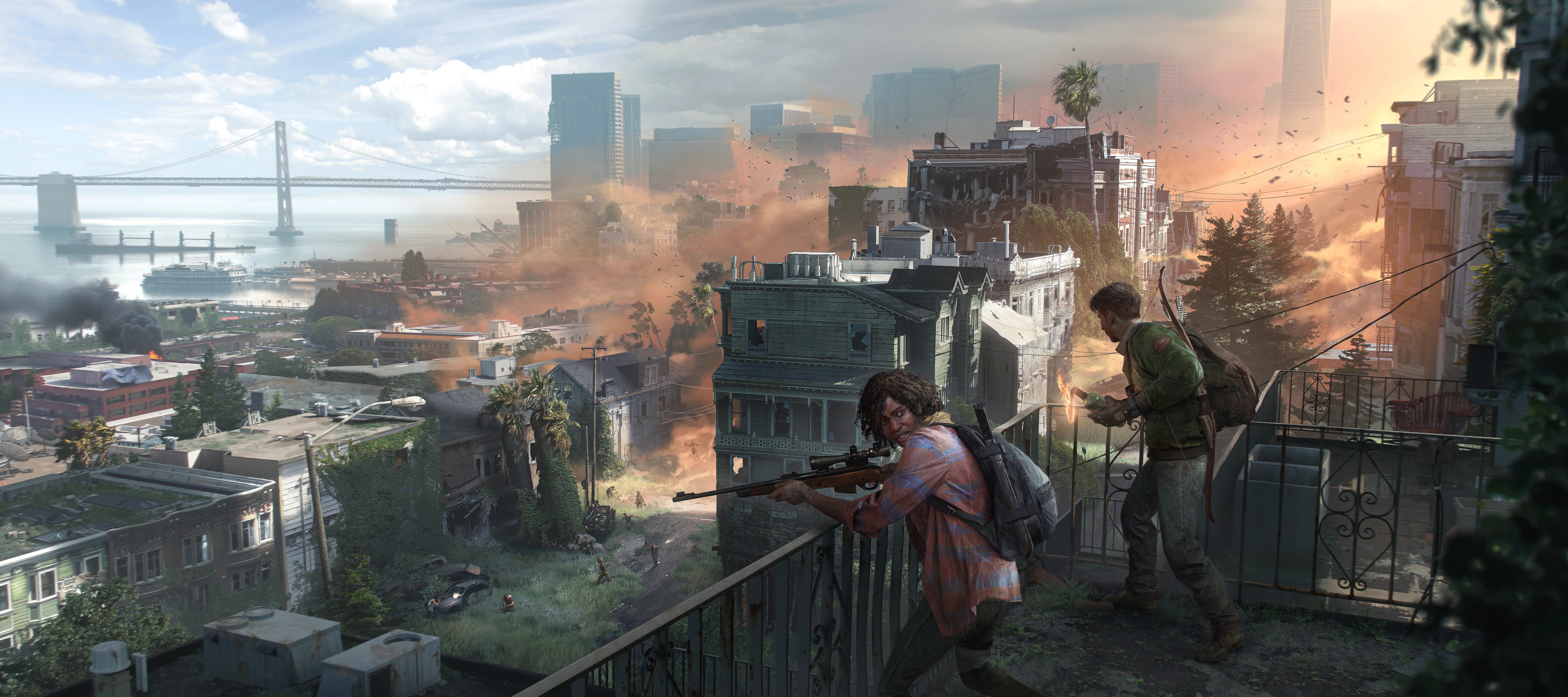 The Last of Us multiplayer game by Naughty Dog