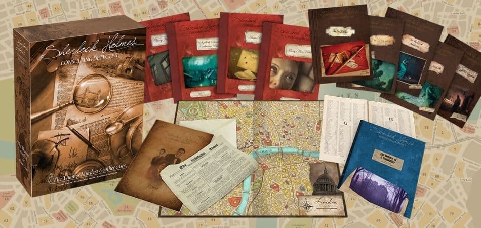 sherlock holmes puzzle board games