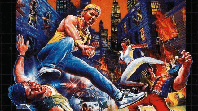 Streets of Rage Cover Art sega