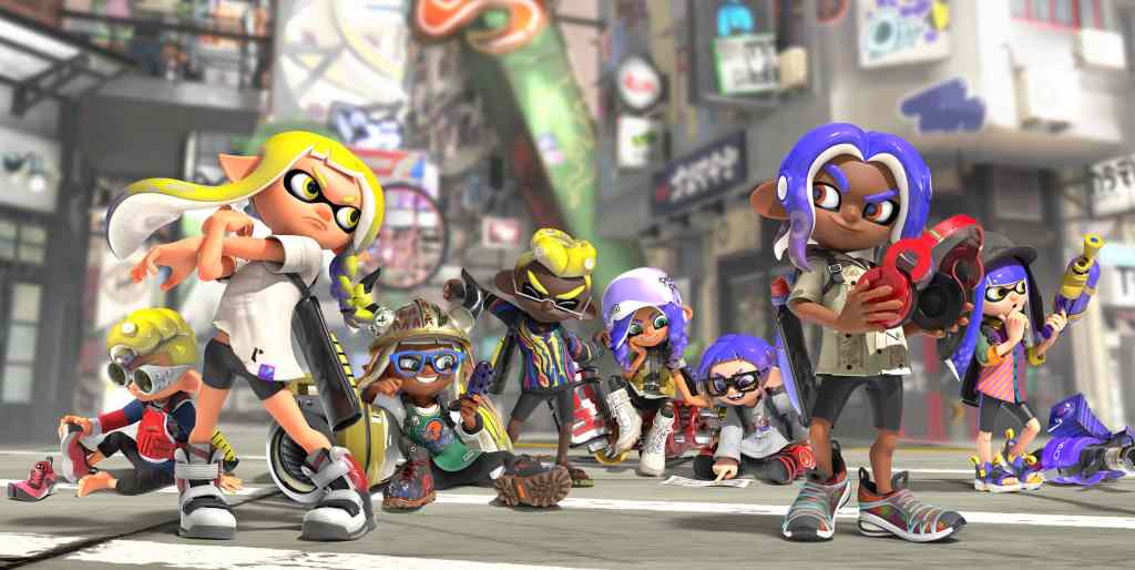 splatoon 3 key art