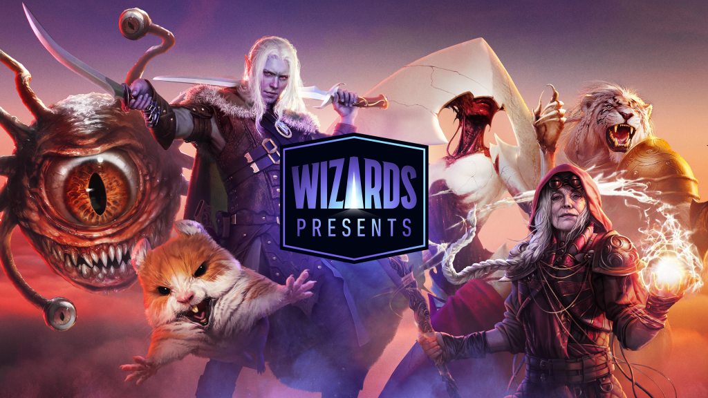 wizards presents key art