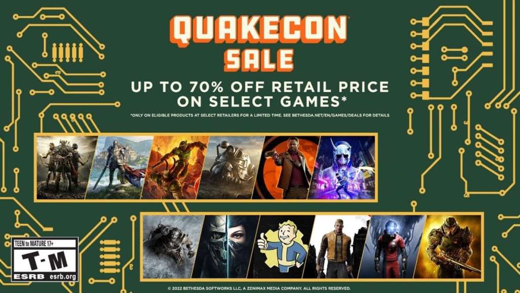 QuakeCon Steam Sale 2022